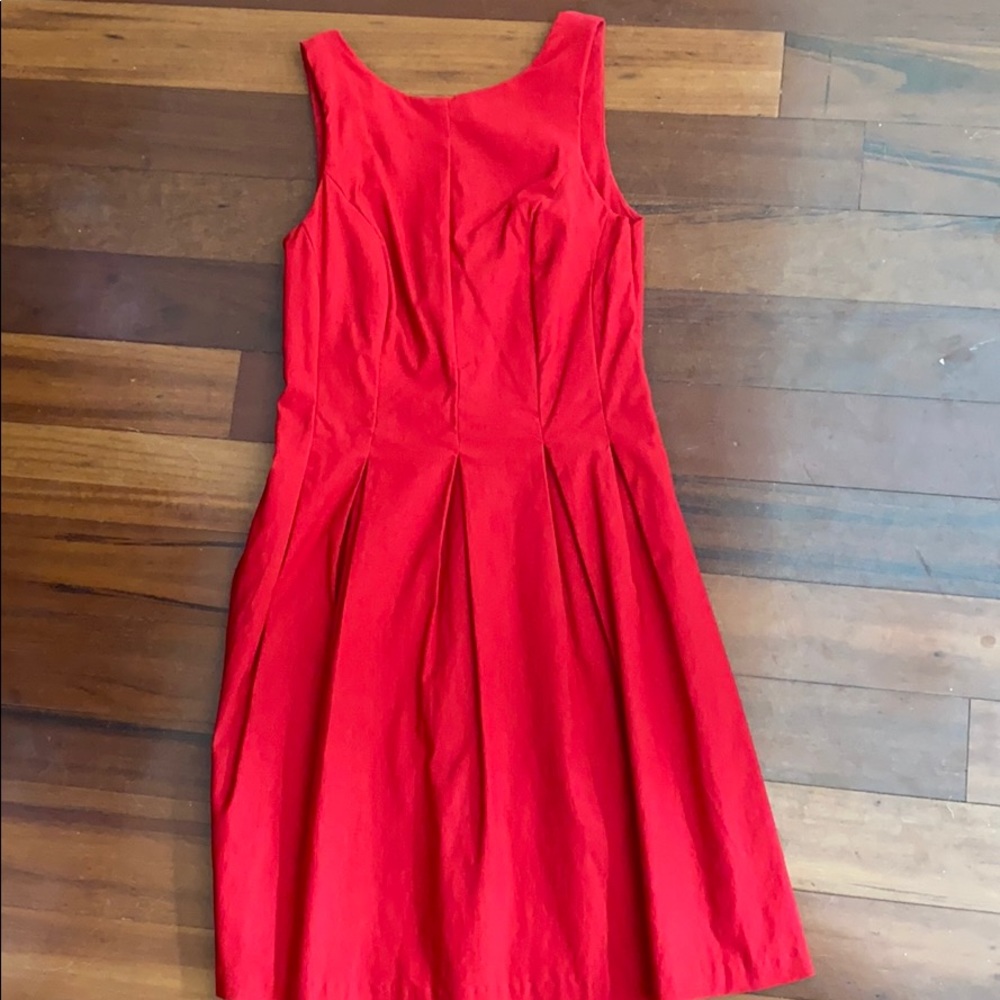 Red dress